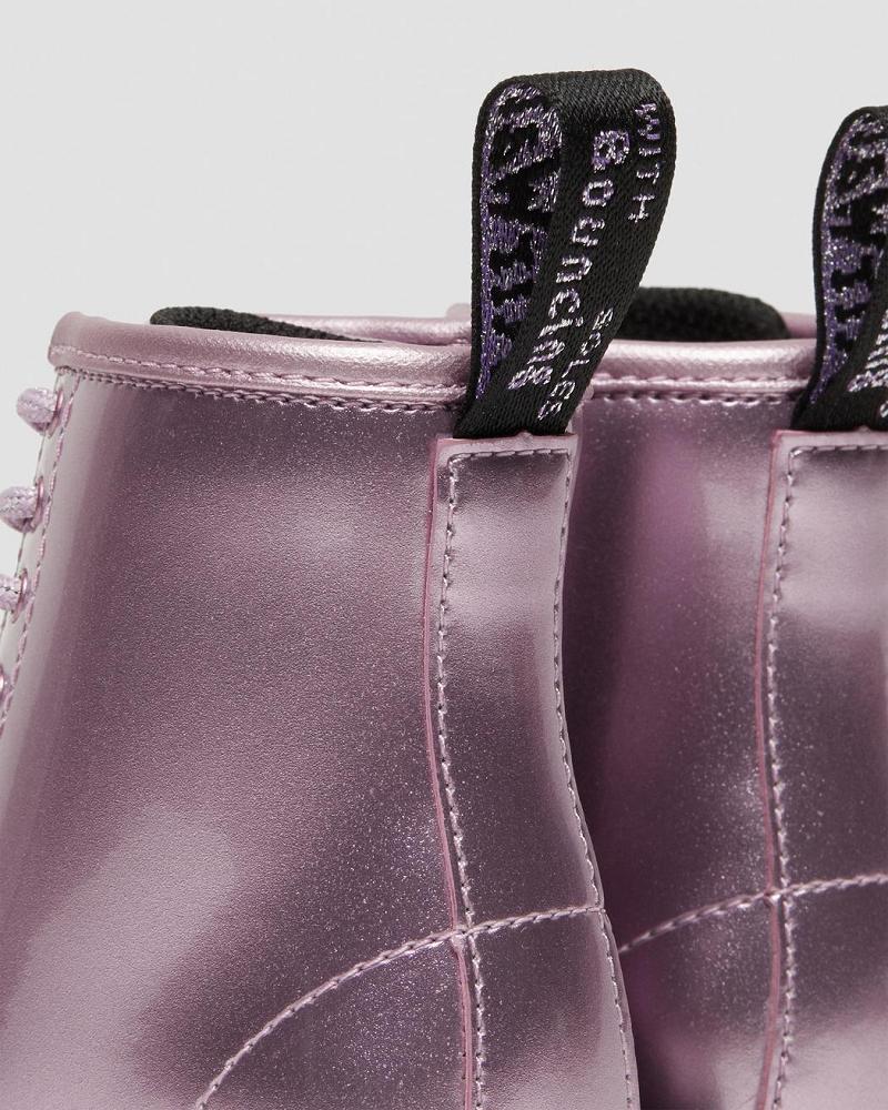 Dr Martens Toddler 1460 Metallic Veterlaarzen Kinderen Roze | NL 128GSO